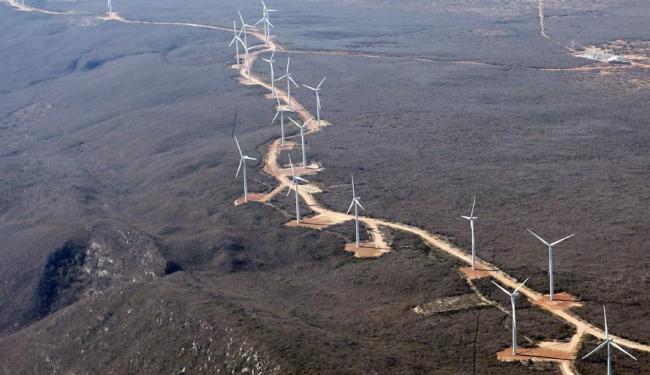 Parque eólico em Brotas de Macaúbas: Bahia é destaque na geração de energia limpa.