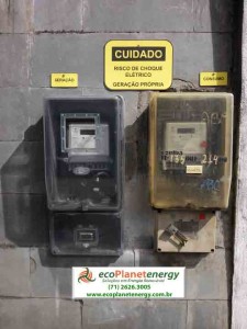 Medidores de microgeração de energia renovável - Geração e Consumo