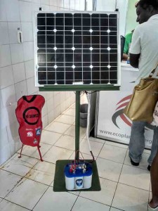 Kit de equipamentos didático para ensino de como funciona sistemas solar fotovoltaicos